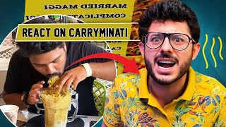 Wake'N'Bite Reaction on Carryminati New Roast Video: INDIAN FOOD MAGIC | CARRYMINATI | CINEMA POST