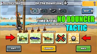 🤔🎮 No Rock Bouncer Tactic (On The Down Low) - Hill Climb Racing 2