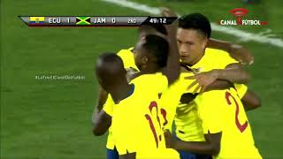 RESUMEN: Ecuador 2 Jamaica 0