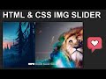 Slideshow With Navigation Buttons Using Only HTML & CSS 2020 | Slider without JS LOVE CODE ❤️❤️