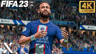 FIFA 23 - Olympique vs PSG | Xbox Series X [4K 60FPS]