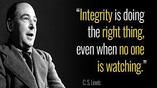 Some Of The Best Quotes Of C.S. Lewis | Imperial Lists | HD