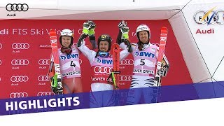Highlights | Hirscher storms back to win in Giant Slalom at Beaver | FIS Alpine