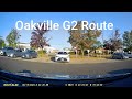 Oakville G2 Route #Passed Test