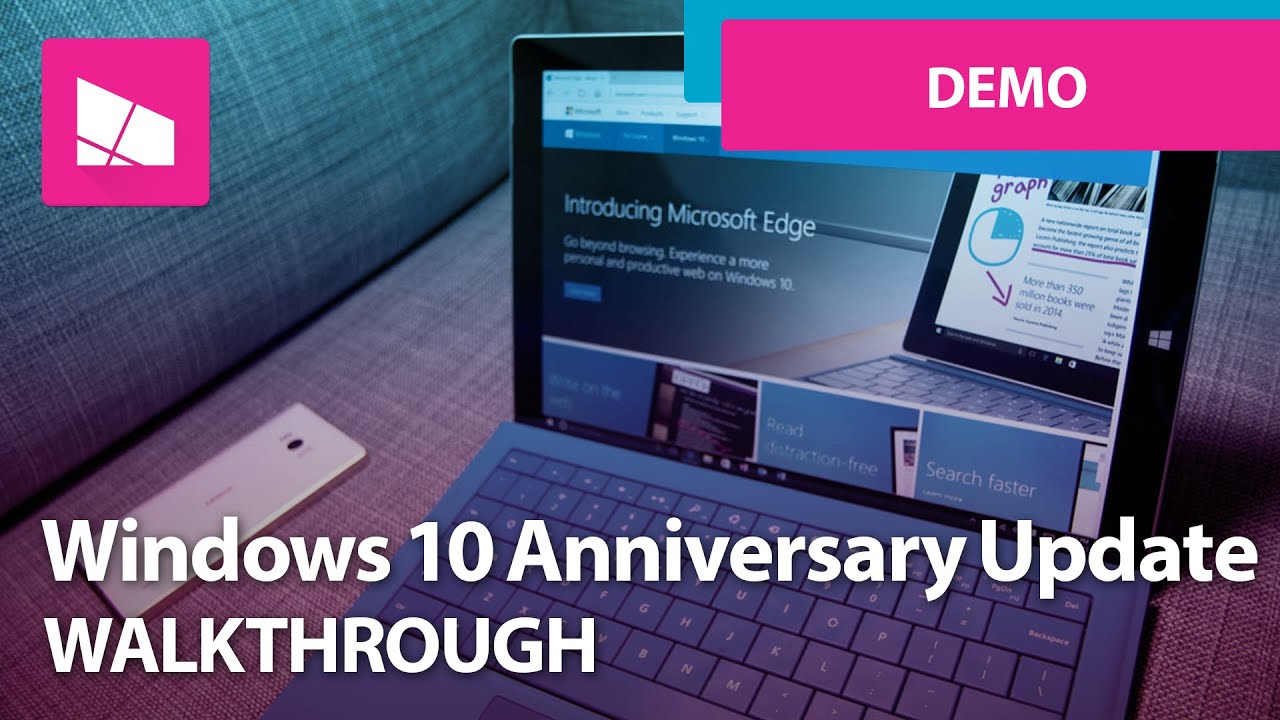 Windows 10 Anniversary Update - Official Release Demo (Version 1607 ...