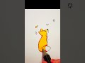 How to draw a fox step by step | Coloring Tutorial