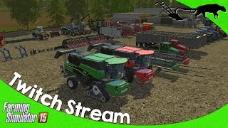 Twitch Stream: Farming Simulator 15 PC Sherwood Park Farms 07/30/2016 P1