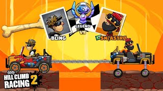 BEATING BOSSES WITH HILL CLIMBER - Hill Climb Racing 2