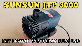 Review Pompa Celup SUNSUN JTP 3000 untuk Kolam Ikan Koi, Aquarium dan Hidroponik