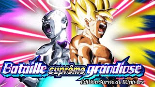 ÇA TAPE FORT !! MISSION COMBAT RAPIDE | BLUE ZONE SURVIE DE L'UNIVERS NV6 |DRABON BALL DOKKAN BATTLE