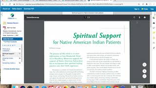 Library Research Tutorial - NUR 111