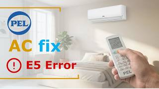PEL AC Mini Split E5 Error Code – What It Means and How to Fix It