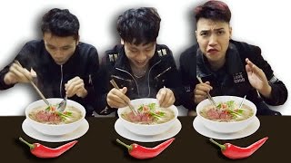 NTN - Thử Thách Ăn Phở Với Ớt (Eating Noodle With Chili Challenge)