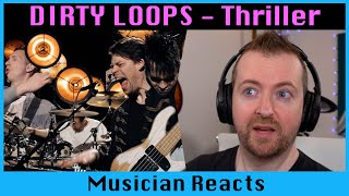 Musician reacts to DIRTY LOOPS Thriller with Cory Wong