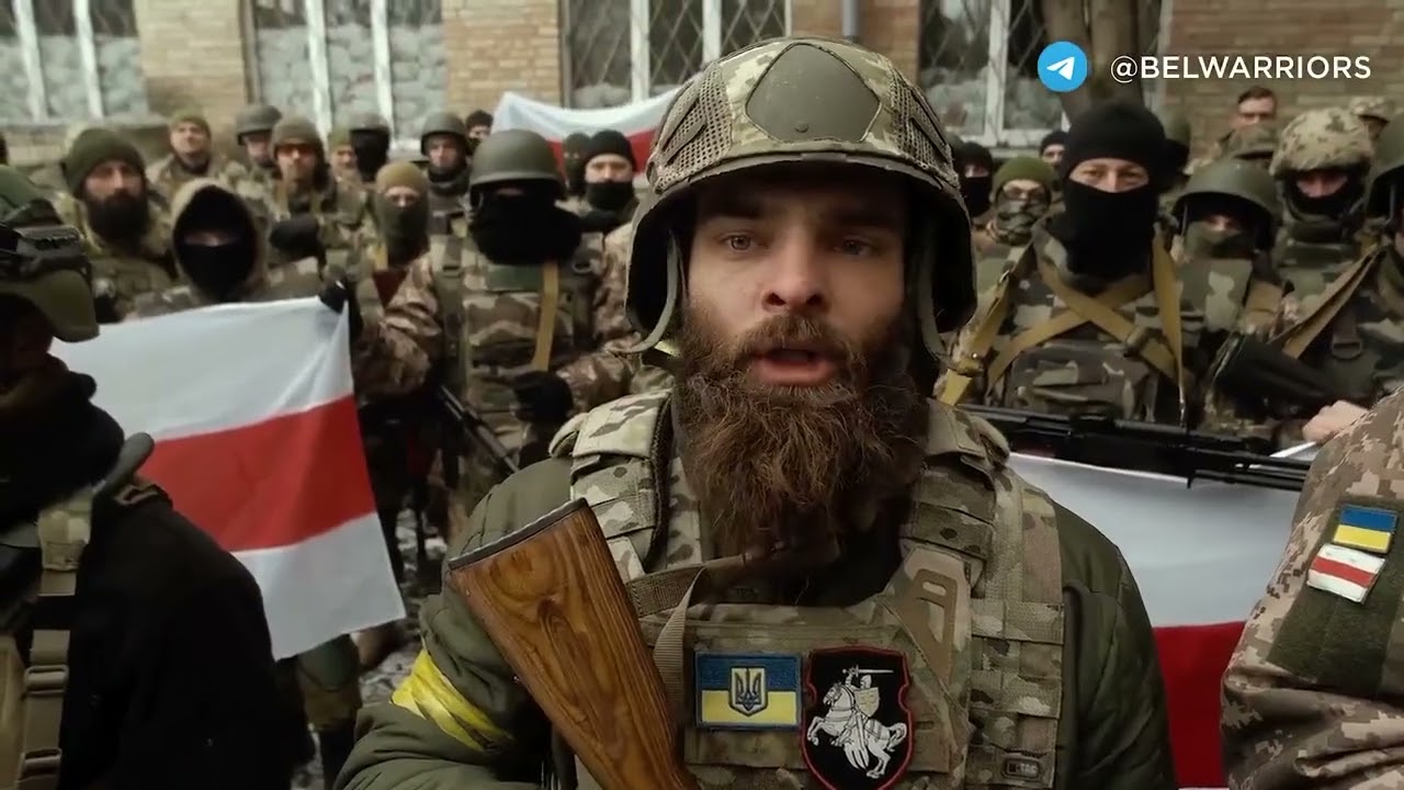 Belarusian Separate Volunteer Battalion Fighting For Ukrainian Calls On ...