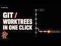 Creating a Git worktree with DraftFrame
