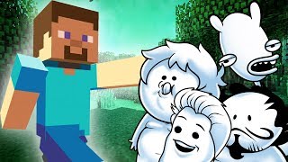 Oney Plays Minecraft (Steve's Story) WITH FRIENDS