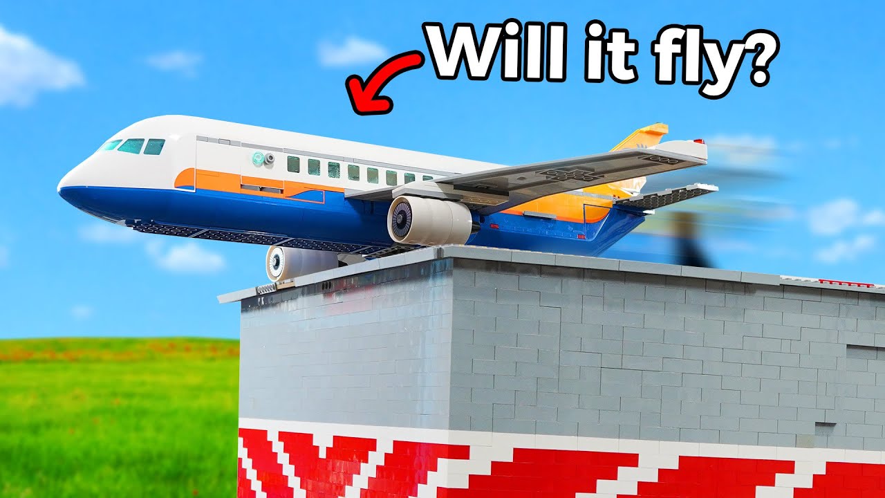 Flight Testing Lego Planes Youtube