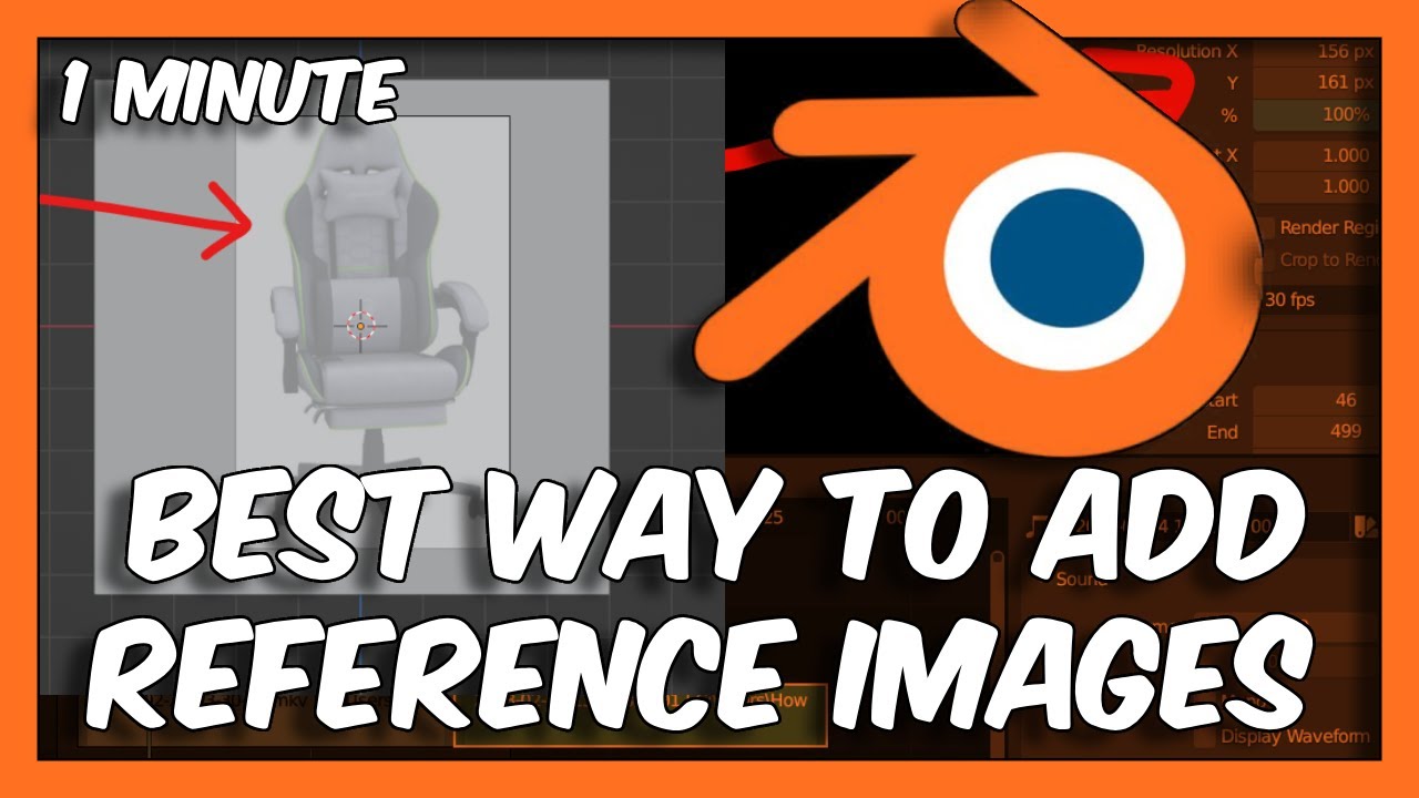 Blender Tutorial How To Import Reference Image In Blender - YouTube