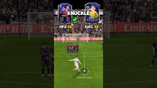 FIFA 22 vs FC 24 Free Kick #ronaldo #messi #shorts