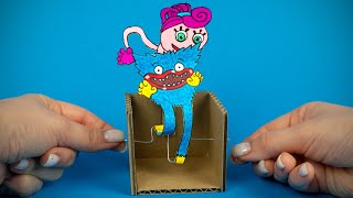How to make ART&PAPER CRAFT HUGGY WUGGY, MOMMY LONG LEGS | DRAWING STEP BY STEP | Poppy Playtime