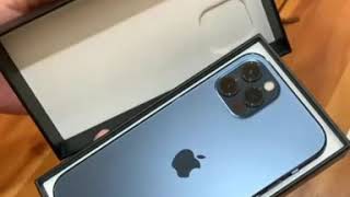 New iPhone 12 pro 😀 First Look Unboxing | Iphone 12 pro Pacific Blue Unboxing
