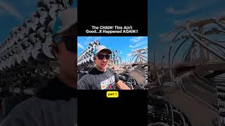 The CHAIN! This Ain't Good...It Happened AGAIN!!#Agriculture #farmworker #hot #tractorsoftiktok #wel