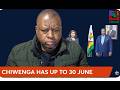 WATCH LIVE: Chiwenga Has Up To 30 June To Stop CAB3