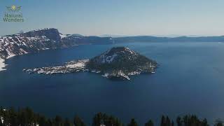 Crater Lake National Park | Oregon | 4k Relaxation film with Claming Music