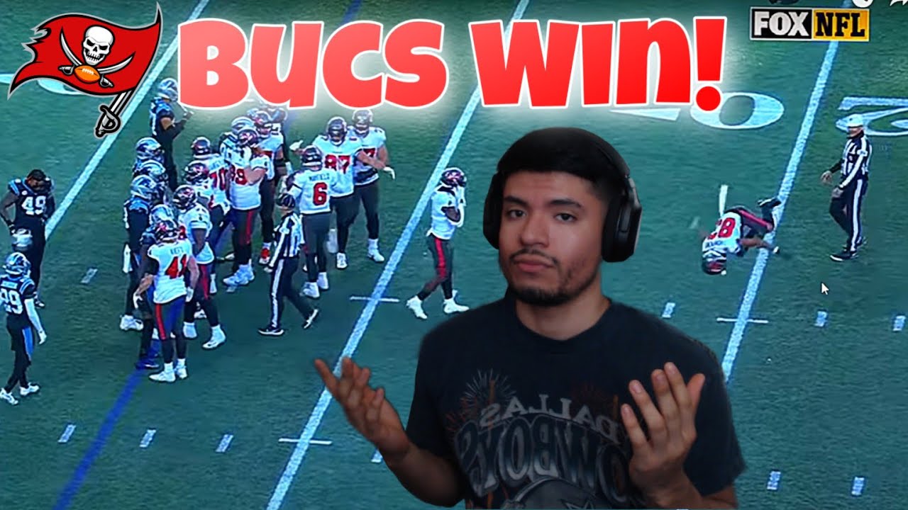 Buccaneers Are Going To The Playoffs! Buccaneers Vs. Panthers Week 18 ...