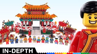 Why aren't more sets this good? LEGO Chinese New Year Temple Fair review! 80105