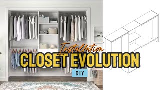Closet Evolution/Easy Track: Detailed Installation Step-By-Step