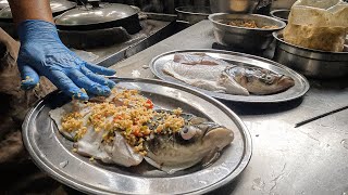 Awesome Steamed Fish Head, Mixed Rice & More - Chan Sow Lin Chong Yen Steamed Fi