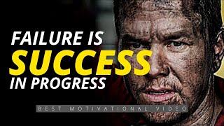 Powerful Motivational Video - Failure Is Success In Progress