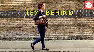Text Behind Objects In Kinemaster | Text Behind Object Tutorial | Text Behind Moving Object