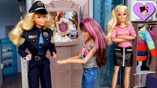 Barbie Skipper Goes to Jail for Shoplifting - Doll Stories