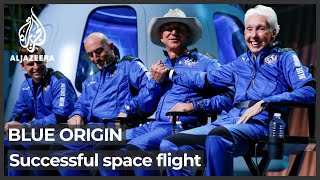 Blue Origin launch: Jeff Bezos, crew complete historic spaceflight