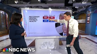 Steve Kornacki: Biden trails Trump by 20 points on the economy as his approval ratings plummet