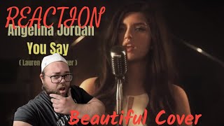 BEAUTIFUL! Angelina Jordan - You Say (Lauren Daigle Cover) Reaction | The Reaction Garage #fyp