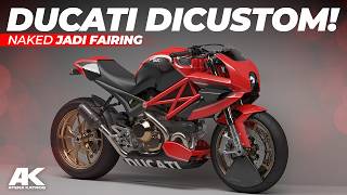 GAGAH !! Atenx Katros NgeModif / Custom Motor Ducati Evo 1100 #AtenxKatros