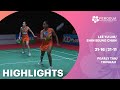 Malaysia Masters 2024: Yu Lim/Seung Chan 2-0 Pearly Tan/Thinaah | Semi Final | Astro SuperSport