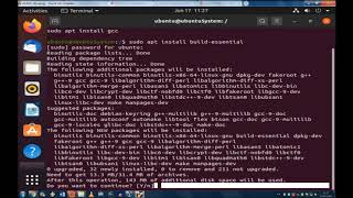 Running First C Program on Terminal | Installing IDE for C & C++ Programming (codeblocks) on UBUNTU