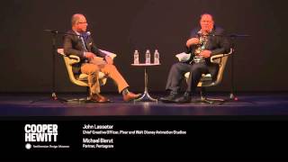 Pixar's John Lasseter in Conversation with Michael Bierut (1 of 2)