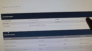 How to find what cases a judge in Maricopa County AZ has for that week
