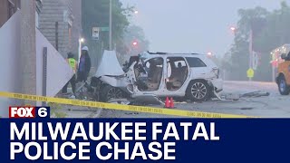 Milwaukee fatal police chase; 2 women dead, vehicle struck building | FOX6 News Milwaukee
