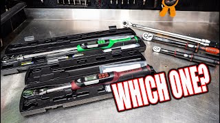 1, 2, or 3? How Many Torque Wrenches Do You Need? Electronic or Click Style?