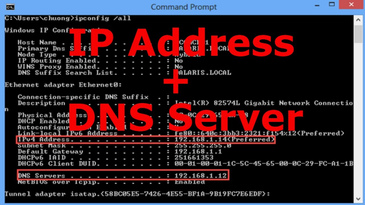 How To Find Your Computer Ip Adress Dns Server Pc Ip Adress Hindi