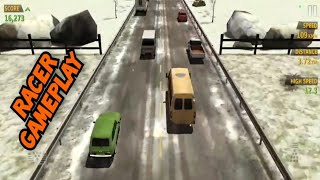 Traffic Racer Game | Location Snowy | Endless One-Way Traffic Racer Android Gameplay