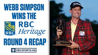 How Webb Simpson got RED HOT to win RBC Heritage | PGA Recap | CBS Sports HQ