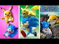 Pikachu and Sonic from Birth to Death! Pokémon in Real Life!